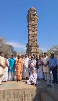 At the Vijay Sthamba (11 March 2025)